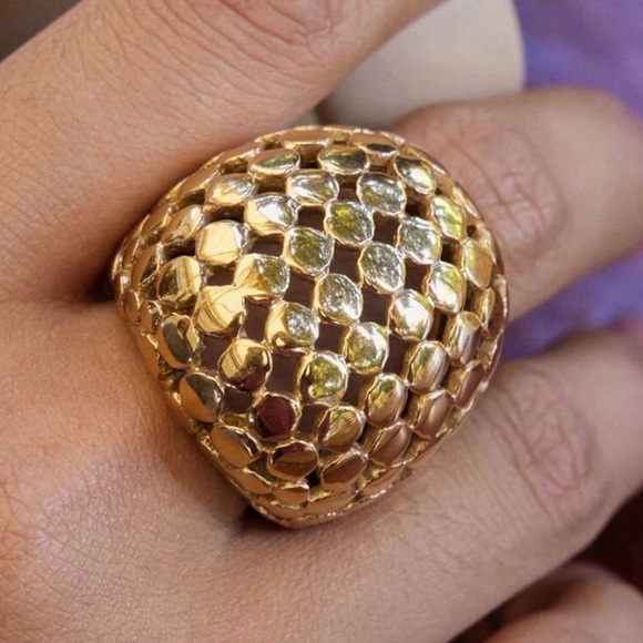 Gold Statement Ring